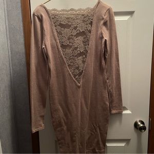 Lace back Victoria’s Secret dress, Medium